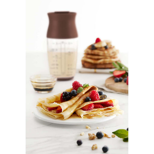Lekue Crepes & Pancakes Shaker, Brown