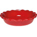 Emile Henry Made in France HR Ceramic 9-inch Pie Dish, Red