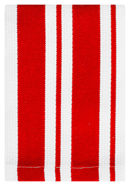 MU Kitchen Cotton Stripe Dish Cloth, 13 by 13-Inches, Set of 2