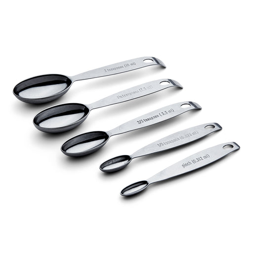 Cuisipro Stainless Steel Odd Size Measuring Spoons, 5 Piece Set