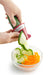 Cuisipro Dual Blade Spiral Cutter Set, 2-Piece, Compact Vegetable Spiralizer for Julienne Spirals and Ribbons