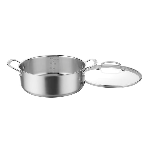 Cuisinart Chef's Classic Stainless 5.5 Qt. Multi-Purpose Pot with Glass Cover