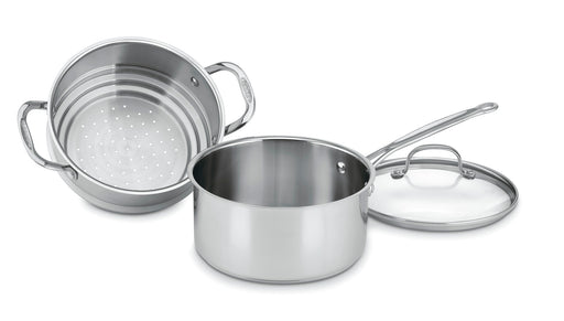 Cuisinart Chef's Classic Stainless 3 Qt. Steamer Set (3-Pc.)