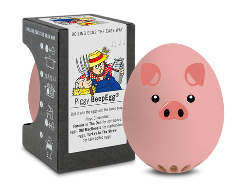 Brainstream Pig BeepEgg Singing and Floating Egg Timer for Boiled Eggs