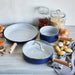 GreenPan Mid Century Modern Healthy Ceramic Cookware Set, 12-Inch Fry Pan, 1.6 Qt Saucepan, 2.8 Qt Saute Pan, Navy Blue