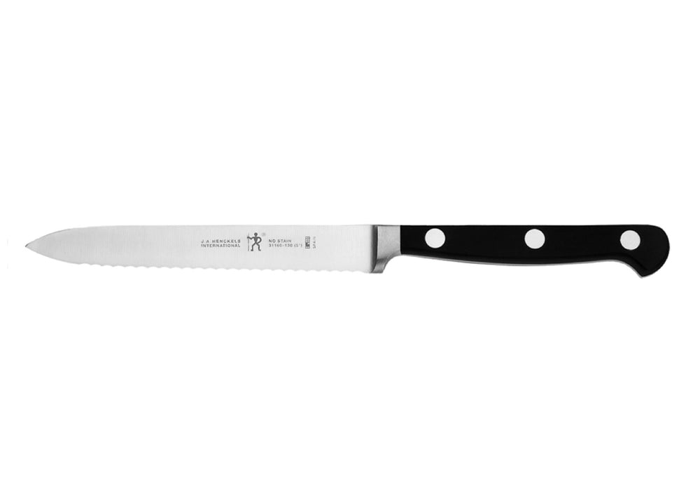 J.A. Henckels International Classic 5 Inch Serrated Utility Knife
