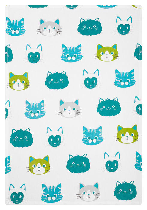 MU Kitchen Designer Print Kitchen Towel, Cats
