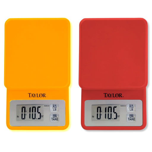 Taylor Compact Kitchen Scale Assorted Colors