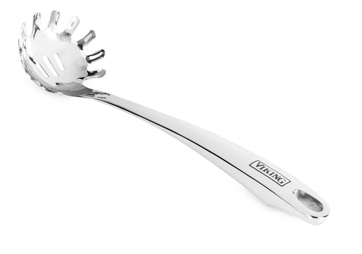 Viking Hollow Forged Pasta Fork with Stay Cool Handle, Stainless