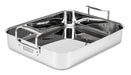 Viking 3-Ply Roasting Pan, 13-Inch x 16-Inch, Stainless