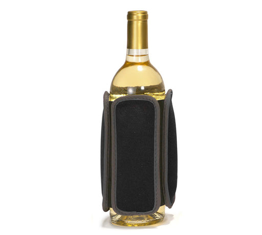 Metrokane Rabbit Wine Chiller Neoprene Wine Chilling Sleeve Black