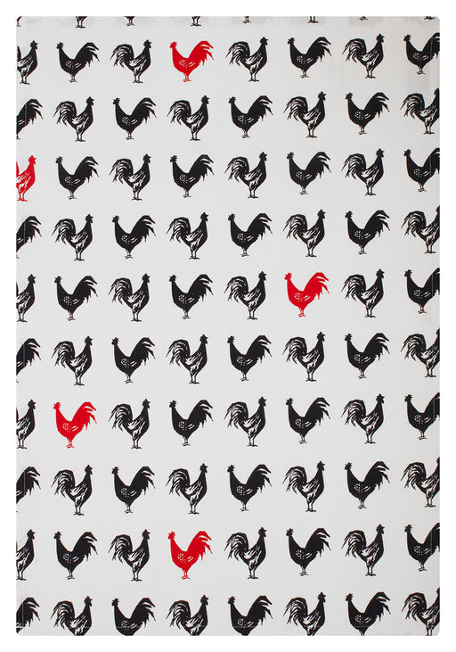 MU Kitchen Designer Print Kitchen Towel, French Hen