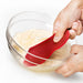 Cuisipro Flexible Silicone Bowl Scraper, Red