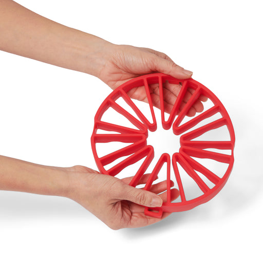 Cuisipro Silicone Dual Trivet, Red