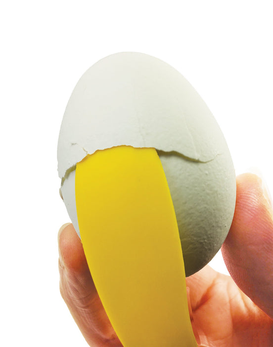 Fusionbrands EggXactPeel Eggshell Peeler, Yellow