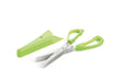Mastrad 5 Blades Herb Scissors, Green