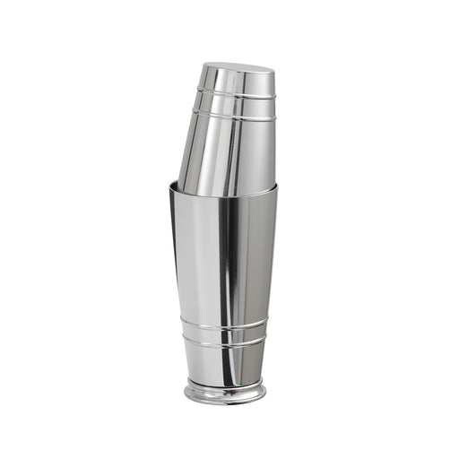 Crafthouse by Fortessa 11 Inch Two-Piece Polished Boston Cocktail Shaker, Stainless