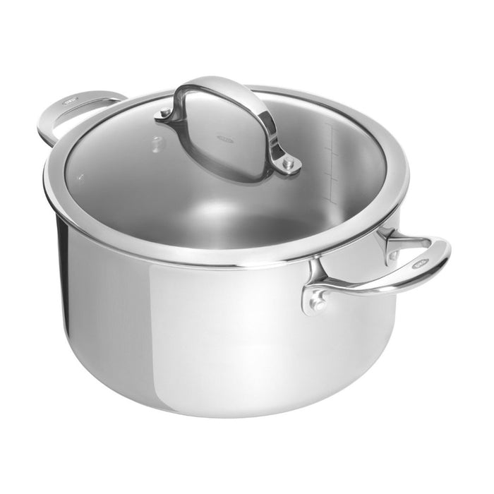 OXO Good Grips Tri-Ply Stainless Steel Pro 8 Qt. Covered Stockpot