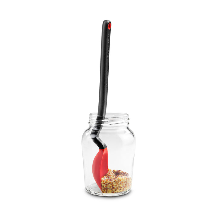Dreamfarm Mini Supoon Silicone Jar Scraping Spoon, 1 Teaspoon, Red