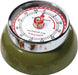 Zassenhaus Magnetic Retro 60 Minute Kitchen Timer, 2.75-Inch, Olive