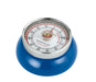 Zassenhaus Magnetic Retro 60 Minute Kitchen Timer, 2.75-Inch, Royal Blue