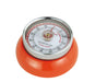 Zassenhaus Magnetic Retro 60 Minute Kitchen Timer, 2.75-Inch, Orange