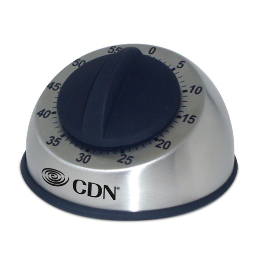 CDN Heavy Duty Mechanical Rotary Timer, Stainless Steel