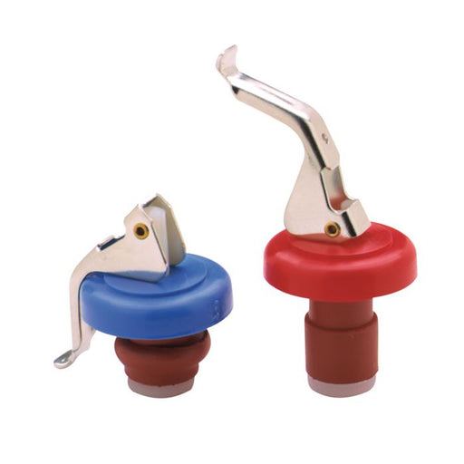 Norpro 3 Piece Air Tight Bottle Stopper Set for Wine and Liquor Bottles