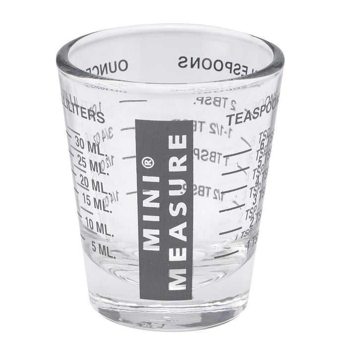 Mini Measure Multi-Purpose Measuring Cup Shotglass, Black