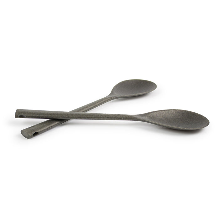 Architec Polyglass Serving Spoons, Set Of 2, Black