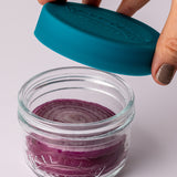 Kilner Storage Snack & Store Jars with Push Top Silicone Lids, Set of 2