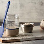 Kilner Sourdough Starter Set, 2 Glass Jars with Spatula and Measuring Markers
