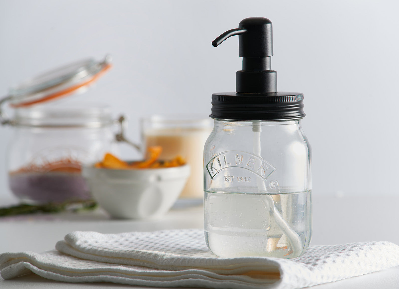 Kilner Liquid Soap & Lotion Dispenser 17 Ounce