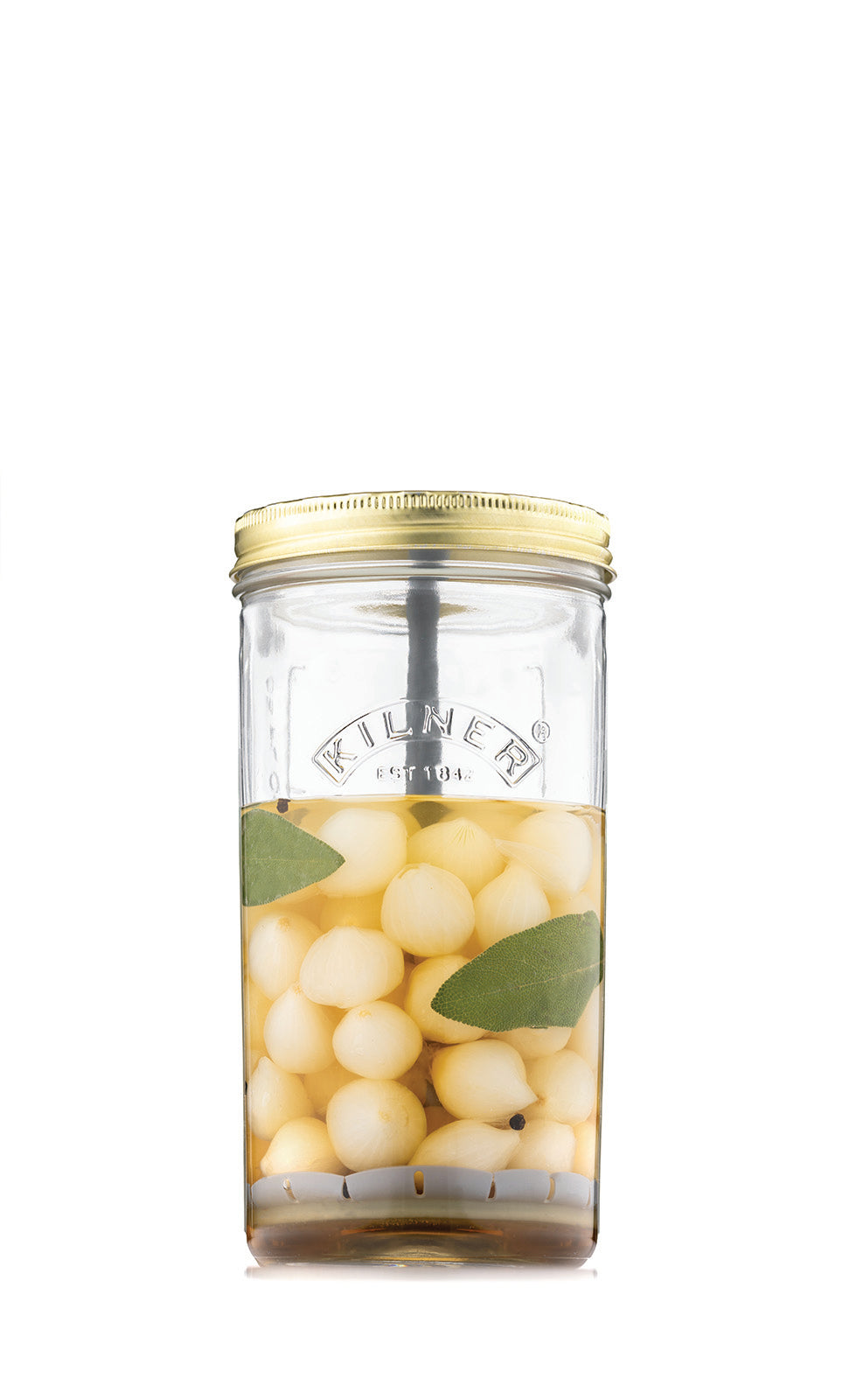 Kilner Pickle Jar with Lifter, 34 ounce