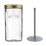 Kilner Pickle Jar with Lifter, 34 ounce