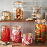 Kilner Square Clip Top Jar for Canning and Food Storage, 8.5 Ounce