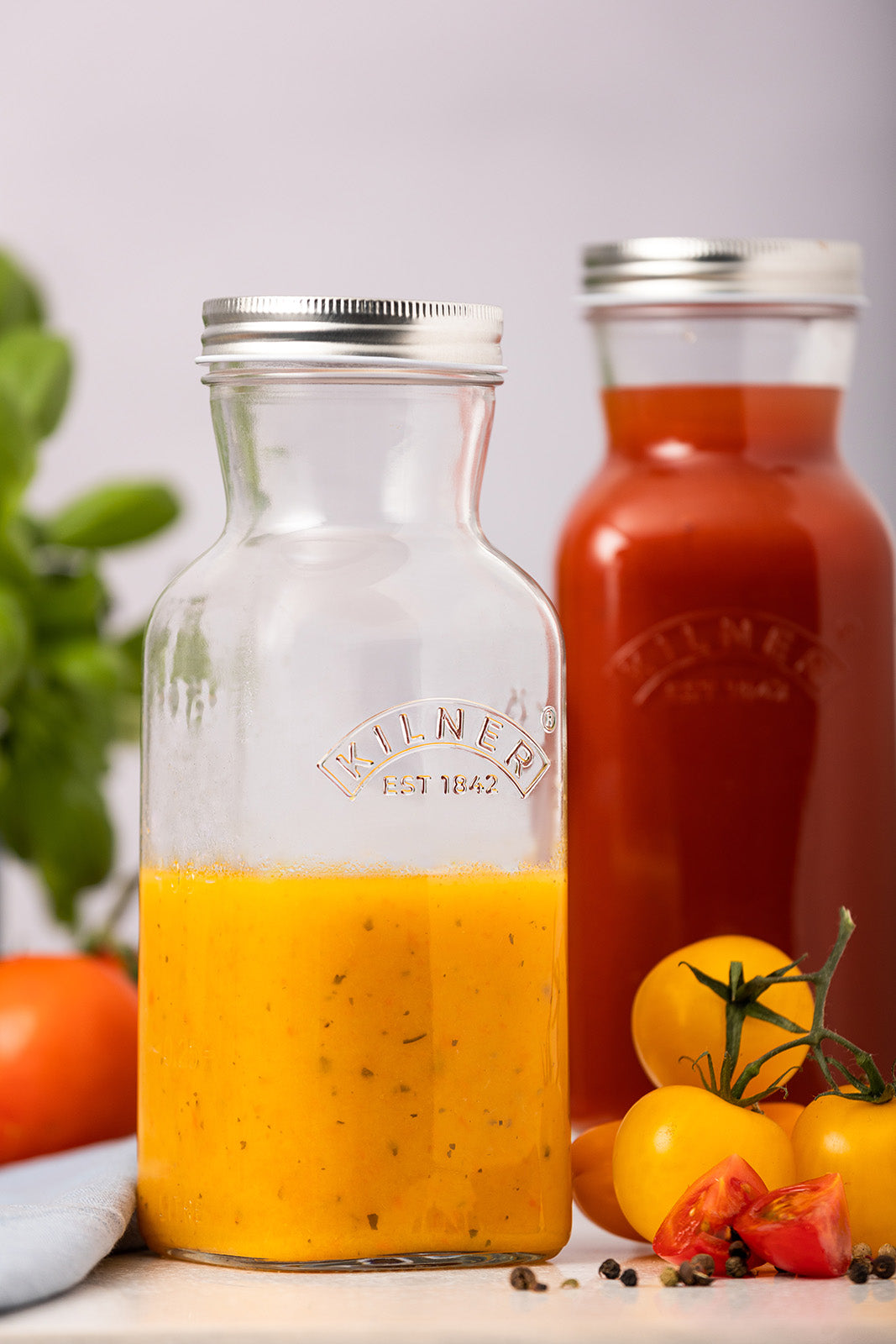 Kilner Juice and Sauce Glass Bottle, 17 Ounce