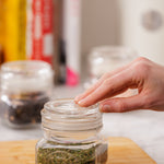 Kilner Square Push Top Storage Jars, Set of 3, 8.5 ounce