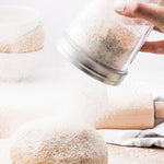 Kilner Sifter Jar Set, 0.5L Glass Baking Shaker with Mesh Lid and Cap