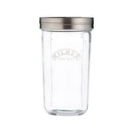 Kilner Sifter Jar Set, 0.5L Glass Baking Shaker with Mesh Lid and Cap
