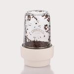 Kilner Food Prep Sprouting Set with Glass Jar and Ceramic Base