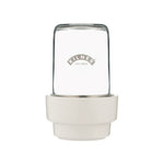 Kilner Food Prep Sprouting Set with Glass Jar and Ceramic Base