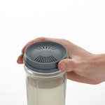 Kilner Kefir Set with Wide Mouth Jar, Silicone Strainer Cap, Stainless Steel Lid, 17 Ounce