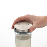 Kilner Kefir Set with Wide Mouth Jar, Silicone Strainer Cap, Stainless Steel Lid, 17 Ounce