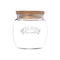 Kilner Universal Glass Storage Jar with Wooden Lid and Silicone Seal, 28.7 Ounce