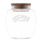 Kilner Universal Glass Storage Jar with Wooden Lid and Silicone Seal