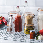 Kilner Square Swing Top Bottle, 34 Ounce