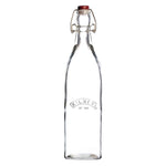 Kilner Square Swing Top Bottle, 34 Ounce