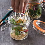 Kilner Round Clip Top Jar for Canning and Food Storage, 17 Ounce