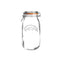 Kilner Round Clip Top Jar for Canning and Food Storage, 51 Ounce